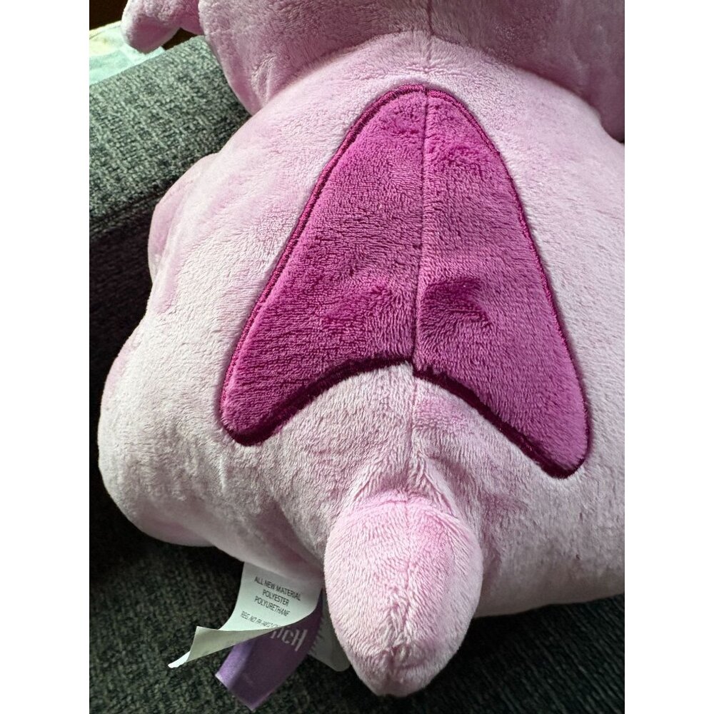 Disney Stitch Angel Plush Stuffed Toy Pink 12" Soft Cuddly Doll For Kids - Picture 7 of 10